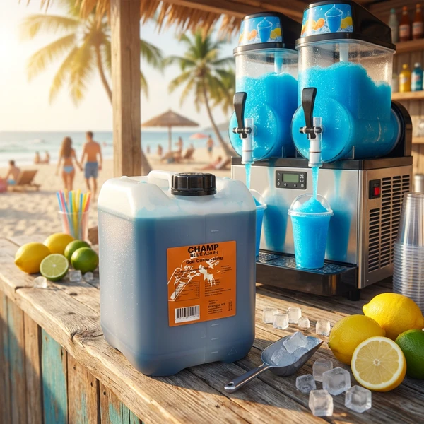 Champ SlushIce Blue Sød Citrus 10L 38548 by CHAMP color Svart