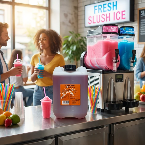 Champ SlushIce Bubble Gum 10L 250393 by CHAMP color Svart