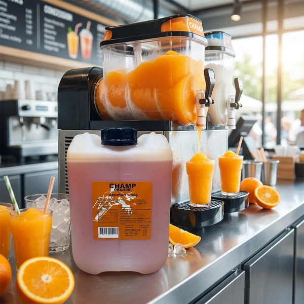 Champ SlushIce Orange 10L 257236 by CHAMP color Svart