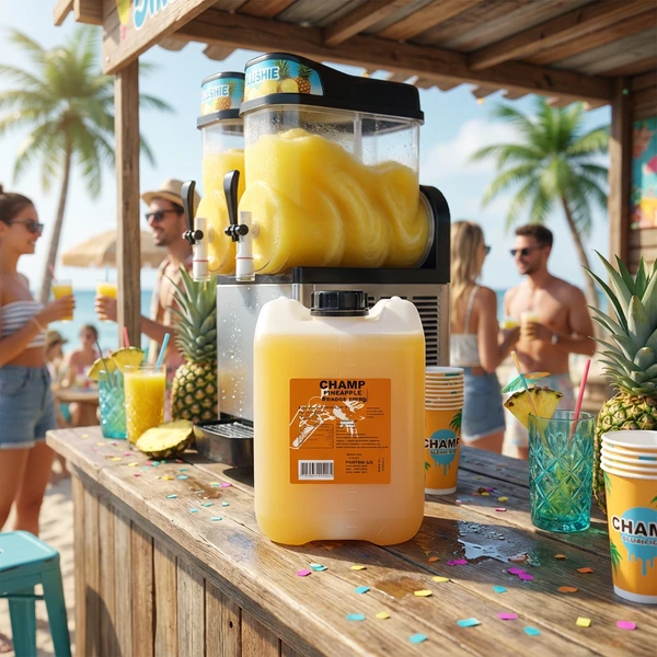 Champ SlushIce Pineapple 10L 218452 by CHAMP color Svart