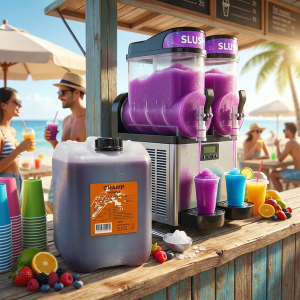 Champ SlushIce Purple Tutti Frutti 10L 258134 by CHAMP color Svart
