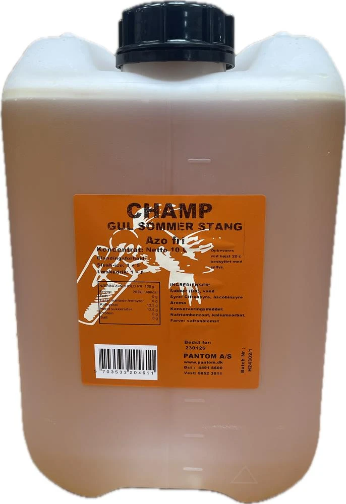 Champ SlushIce Sommerstang Gelb 10L 218541 by CHAMP color Svart