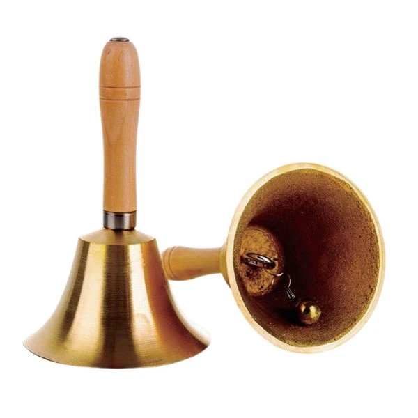 Tischglocke 9,5 cm mit Holzgriff BRSD0011 by Beaumont color Svart