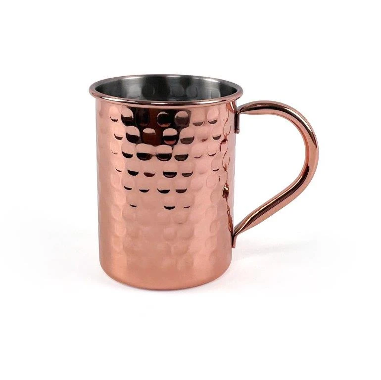 Moscow Mule Becher gehämmert Kupfer BTBL3980 by Beaumont color Svart