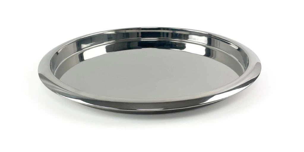 Poliertes Kellnertablett 35 cm BTBL9056 by Beaumont color Svart