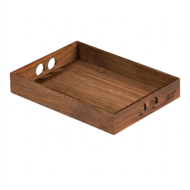 Tablett Klein – Walnuss ST6006 by Steel-Function color Bruin