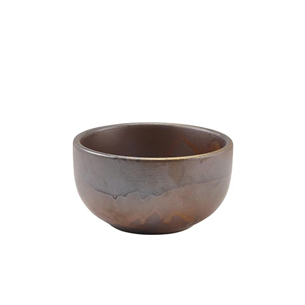 Schale 11,5 cm – Rustic Copper Terra BW-PRC11 by Genware color Svart