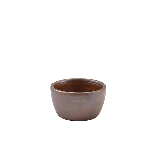 Ramekin 13cl - Rustikales Kupfer Terra RAM-PRC4 by Genware color Svart