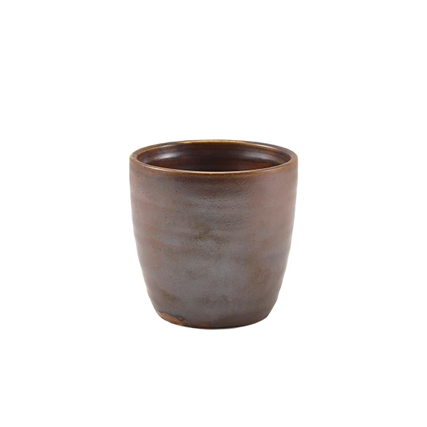 Pommes-Schale 30 cl - Rustikales Kupfer Terra CC-PRC32 by Genware color Svart