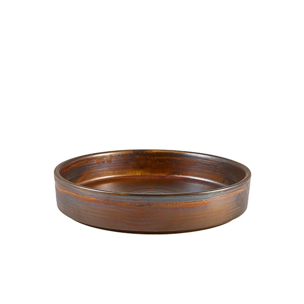 Schale 20,5 cm – Rustik Kupfer Terra PB-PRC21 by Genware color Svart