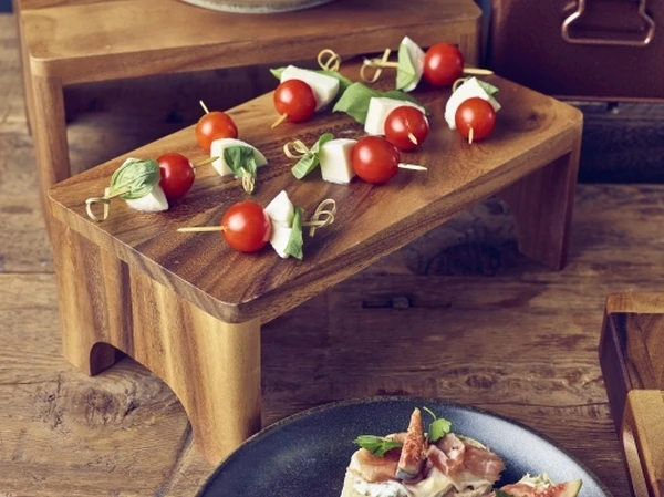 Bambus-Schlaufenspieße 12 cm (100 Stk.) BMBLS12 by Genware color Svart