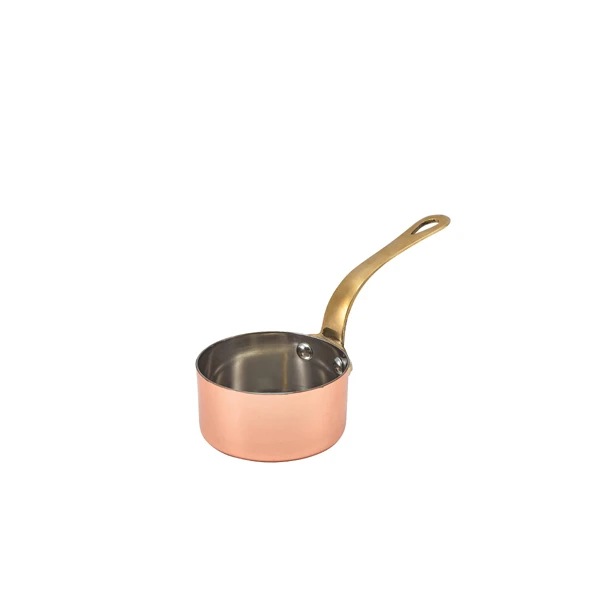 Mini-Kupfertopf 7 x 3.75cm - GenWare SMS7C by Genware color Svart