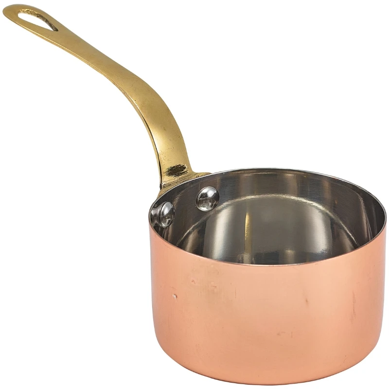 GenWare Mini-Kupfertopf 7.8 x 4.5cm SMS8C by Genware color Svart
