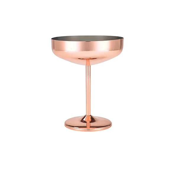 Kupferbeschichtetes Cocktail Coupe Glas 30 cl - GenWare CPC300 by Genware color Svart