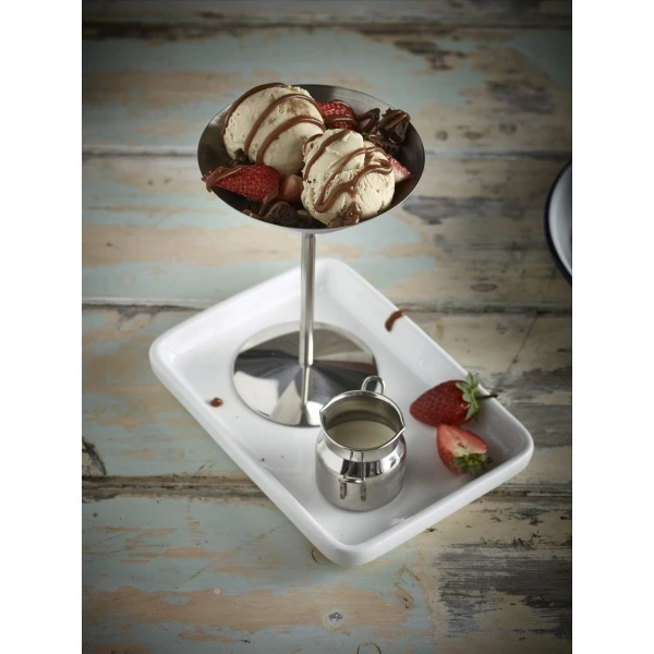 Martiniglas aus Edelstahl 24cl - GenWare MRS240 by Genware color Svart