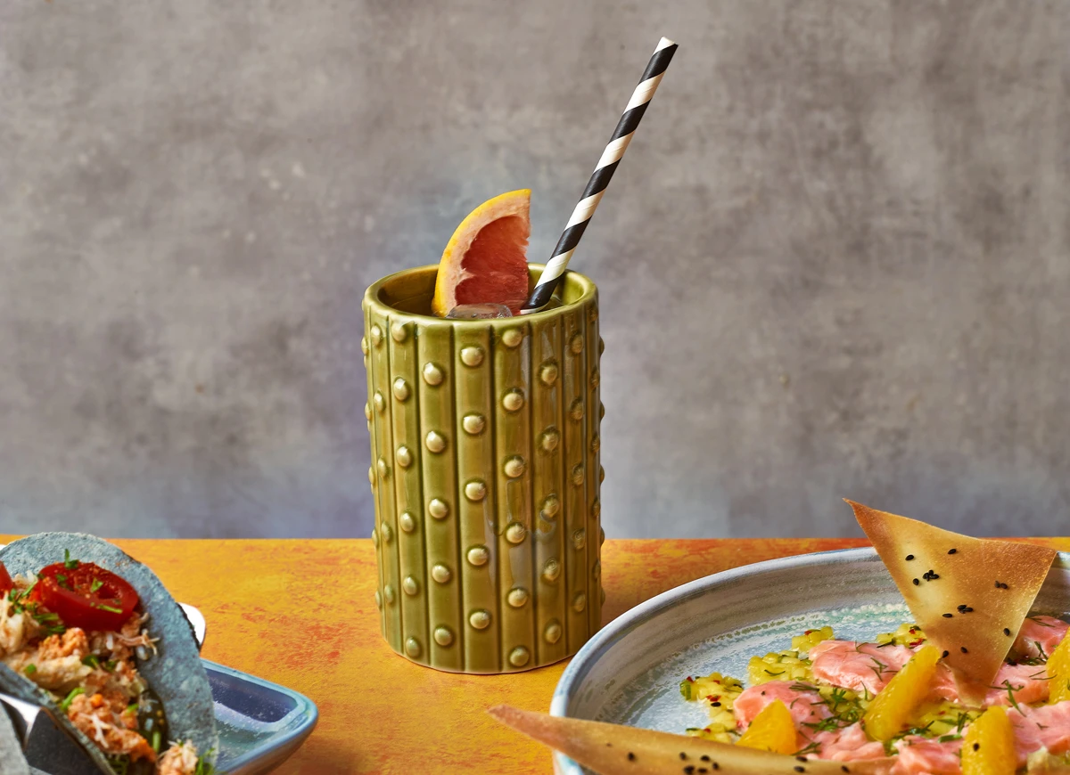 Grüner Kaktus Tiki-Becher 42cl - Genware TCM420 by Genware color Svart