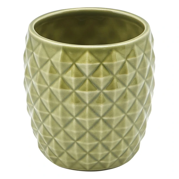 Grüner Ananas Tiki-Becher 40 cl - Genware PTM400GR by Genware color Svart