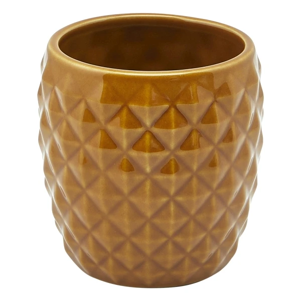 Brauner Ananas Tiki-Becher 40cl - Genware PTM400BR by Genware color Svart