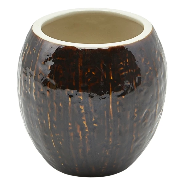 Kokosnuss Tiki-Becher 50cl - Genware CCN500 by Genware color Svart
