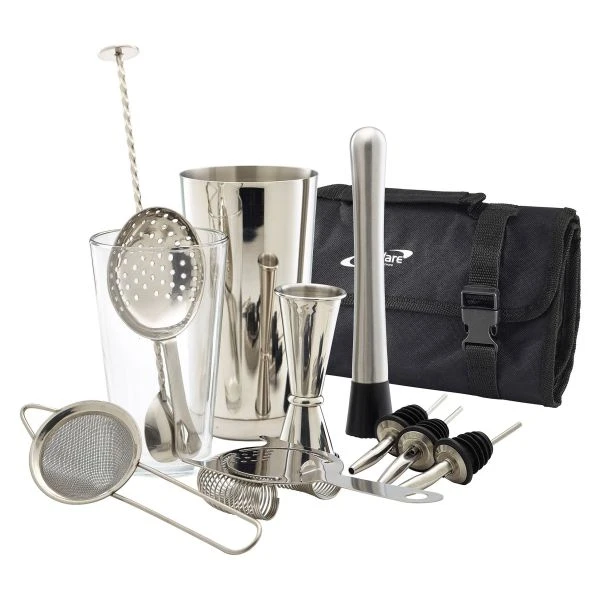 Cocktail-Set 12-teilig CBK2 by Genware color Svart