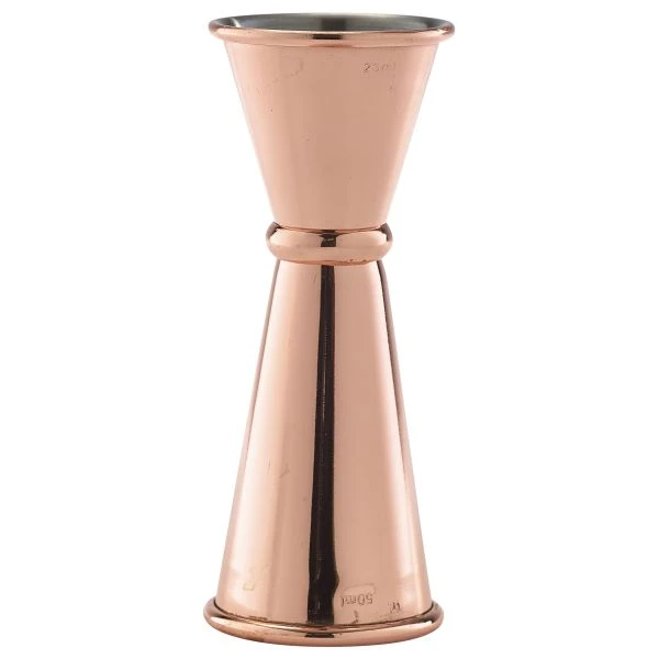 Kupfer-Jigger 25/50ml – Genware JIG2550C by Genware color Svart
