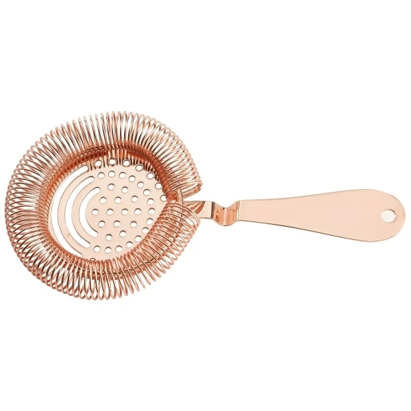 Kupfer Sprung Premium Julep Strainer – Genware HAW5C by Genware color Svart
