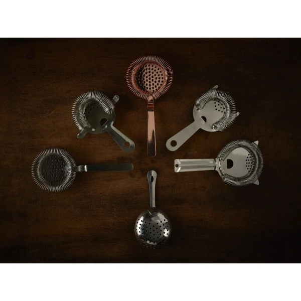 Genware Premium Hawthorne Strainer HAW2 by Genware color Svart
