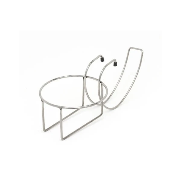 Verchromte Tischhalterung für Weinkühler Ø20 cm TIBH by Genware color Svart