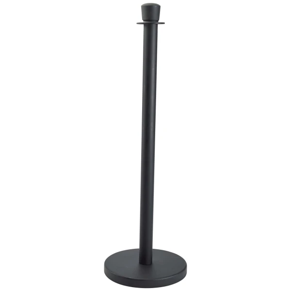 Absperrständer in Schwarz 100 x 32 cm BP-RPEBK by Genware color Svart