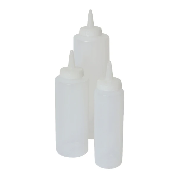 Quetschflasche transparent 71 cl SQB24C by Genware color Svart