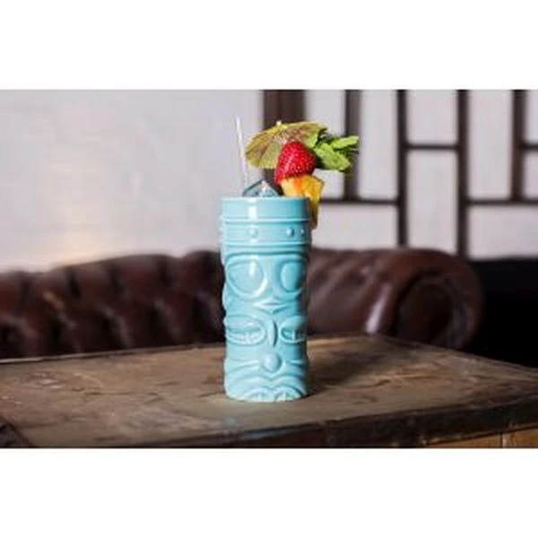 Blauer Tiki-Becher 40 cl – Genware TKM400BL by Genware color Svart