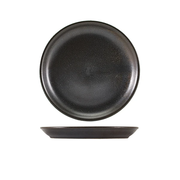 Coupeteller 19 cm Cinder Black – Terra CP-PBK19 by Genware color Svart