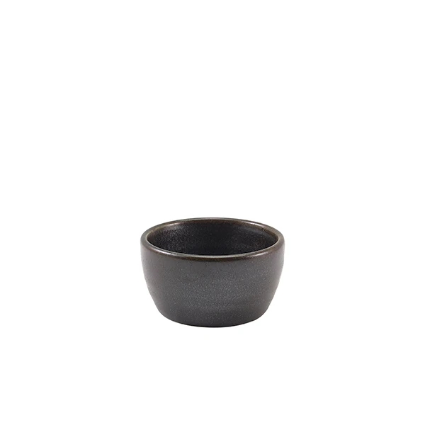 Cinder Black Ramekin 7cl – Terra RAM-PBK2 by Genware color Svart