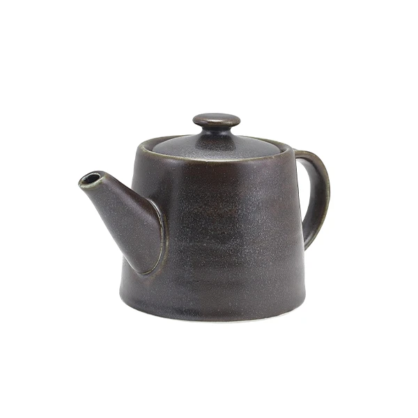 Cinder Black Teekanne 50 cl – Terra Porzellan TP-PBK50 by Genware color Svart