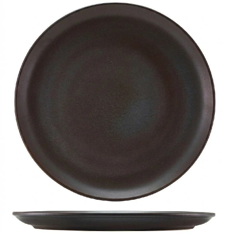 Terra Antigo Pizzateller Steingut 33,5 cm - Genware PP-AN33 by Genware color Svart