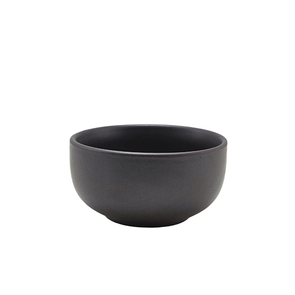 Steingut Antigo runde Schale 11,5 cm – Terra BW-AN11 by Genware color Svart