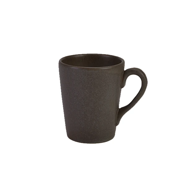 Steingut Antigo Becher 32cl - Terra MUG-AN32 by Genware color Svart