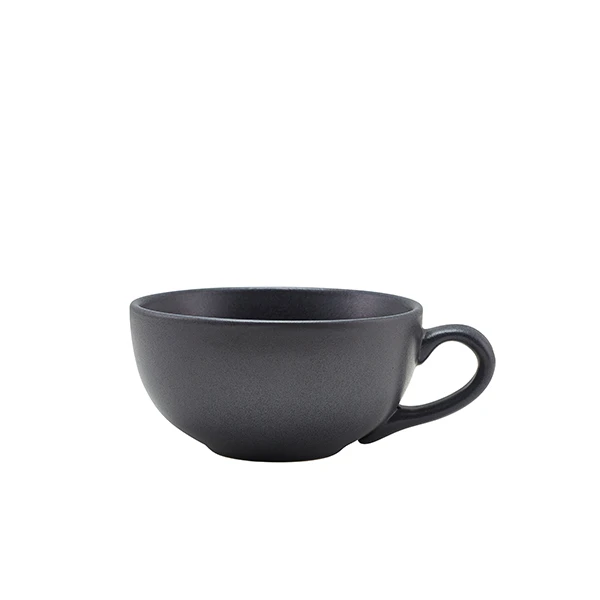 Antigo Kaffeetasse 30 cl aus Steinzeug – Terra CUP-AN30 by Genware color Svart