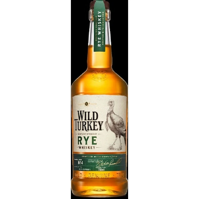 WILD TURKEY Rye FL 70 1008243 by WILDTURKEY color Svart