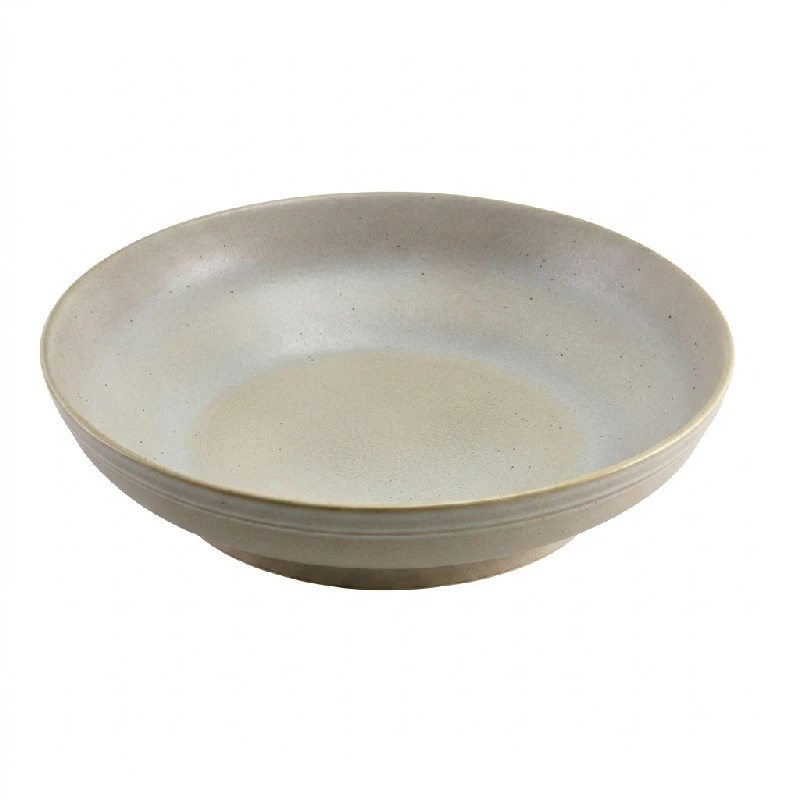 Steingut Antigo Barley Coupeschale 27.5cm - Terra CB-ABR27 by Genware color Svart