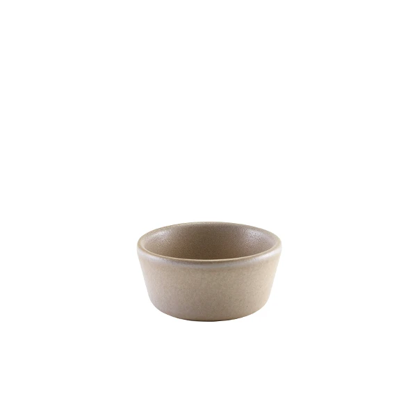 Steinzeug Antigo Barley Ramekin 45ml - Terra RAM-ABR15 by Genware color Svart