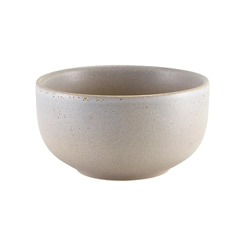 Antigo Barley runde Steingutschale 12,5 cm - Terra BW-ABR12 by Genware color Svart