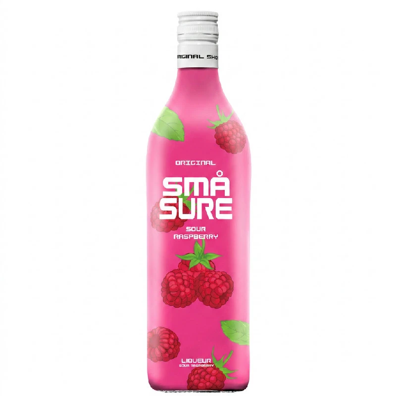 Små Sure Raspberry 100 cl 64895 by SMÅ color Svart