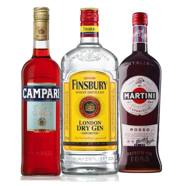 Negroni - Cocktail-Set Barlifepakke2 by Barlife color Svart