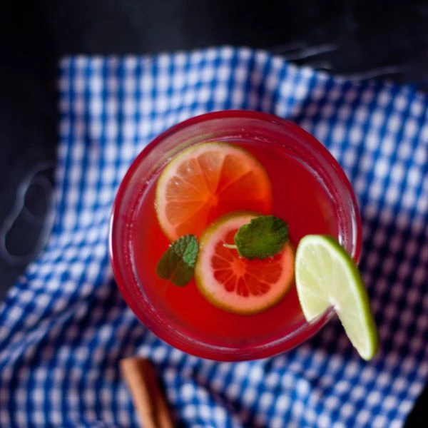 RHUBARB COLLINS - Cocktail-Set Barlifepakke15 by Barlife color Svart
