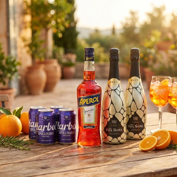 APEROL SPRITZ – Cocktail-Paket Barlifepakke18 by APEROL color Svart