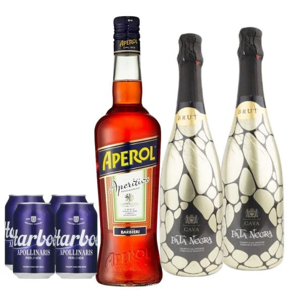 APEROL SPRITZ – Cocktail-Paket Barlifepakke18 by APEROL color Svart