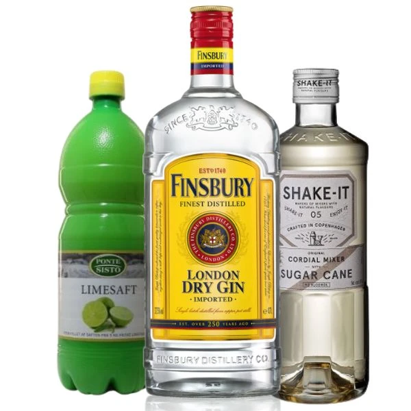 GIN BASIL SMASH - Getränkepaket Barlifepakke20 by Barlife color Svart