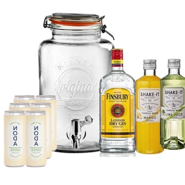 GIN MANGO DISPENSER - Getränkepaket Barlifepakke26 by Barlife color Svart