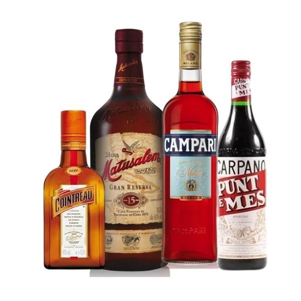 NEGRONI LATINO - Getränkepaket Barlifepakke31 by Barlife color Svart
